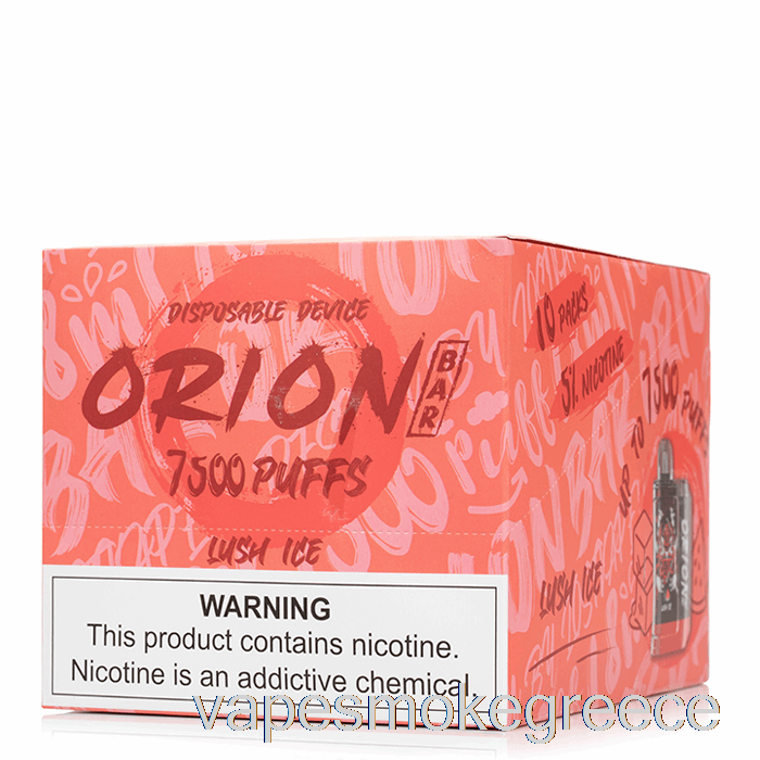 Vape Greece [10-pack] χαμένο Vape Orion Bar 7500 μιας χρήσης